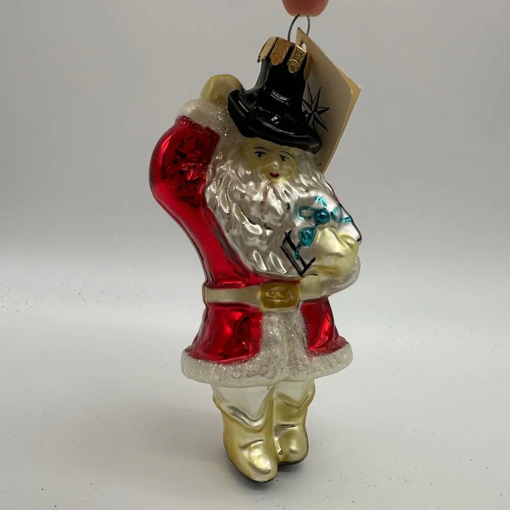1991 Christopher Radko Cowboy Santa Ornament‎ 91-106-0 6